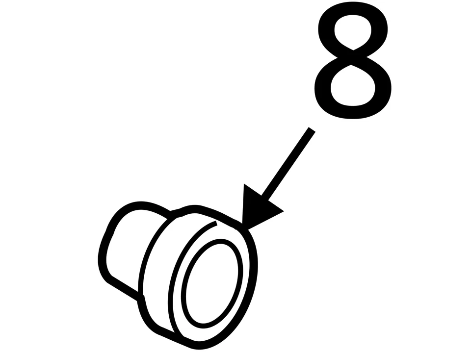 CHRYSLER PIVOT BUSHING 4886477AA NEW OEM 4886477AA Foto 3 de 3