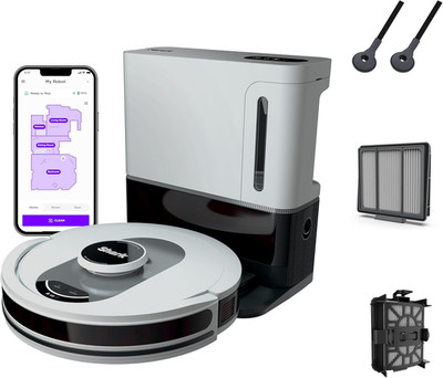 AI Ultra Voice Control Robot Vacuum with Matrix Clean Navigation, Home Mapping, 