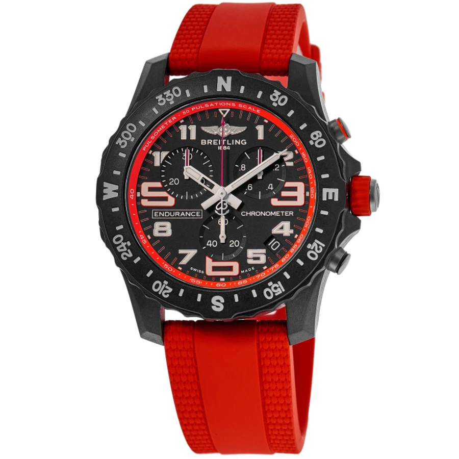 New Breitling Endurance Pro 38 Chronograph Black Unisex Watch X83310D91B2S1