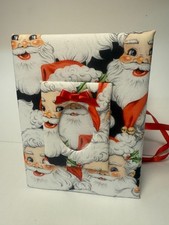 Christmas Santa Claus Photo Album - Holds 100 4x6 Photos - Handmade