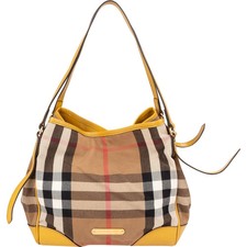 Borsa a tracolla Burberry Nova-Check Monogram Haymarket Hobo