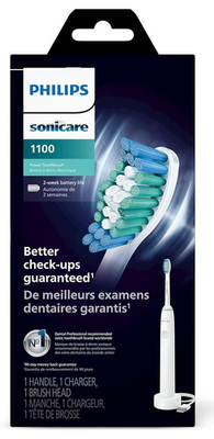 Philips Sonicare 1100 Series Electric Toothbrush, Sonic Technology, HX3641/02