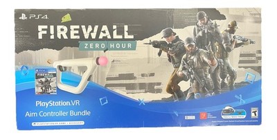 PlayStation VR Aim Controller Firewall Zero Hour Bundle PS4 PS5 NIB - 21.39