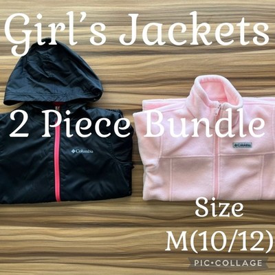 Girls Clothes Columbia 2 Piece Jacket Bundle Size M(10/12)