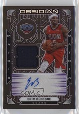2020 Obsidian Matrix Material Electric Etch Purple 12/49 Eric Bledsoe Auto 12vy