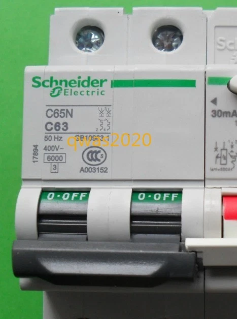 1PC NEW Schneider C65N 2P D63A Breaker - Image 2 of 2