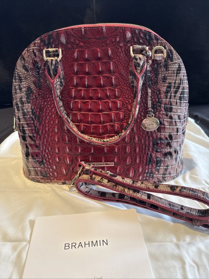 BRAHMIN RUBY PROWL OMBRE CHEETAH GEORGINA New