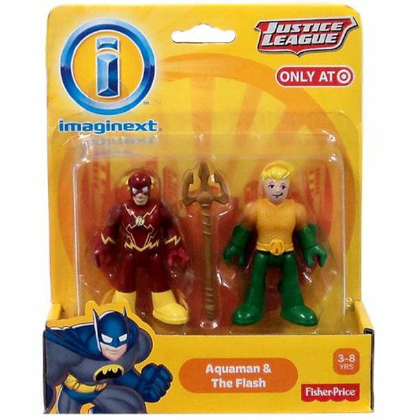 New Exclusive IMAGINEXT Justice League Avengers Flash & Aquaman