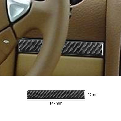 Carbon Fiber Steering Wheel Right Panel Trim For Porsche Cayenne Sport 2003-2010 - Picture 5 of 9