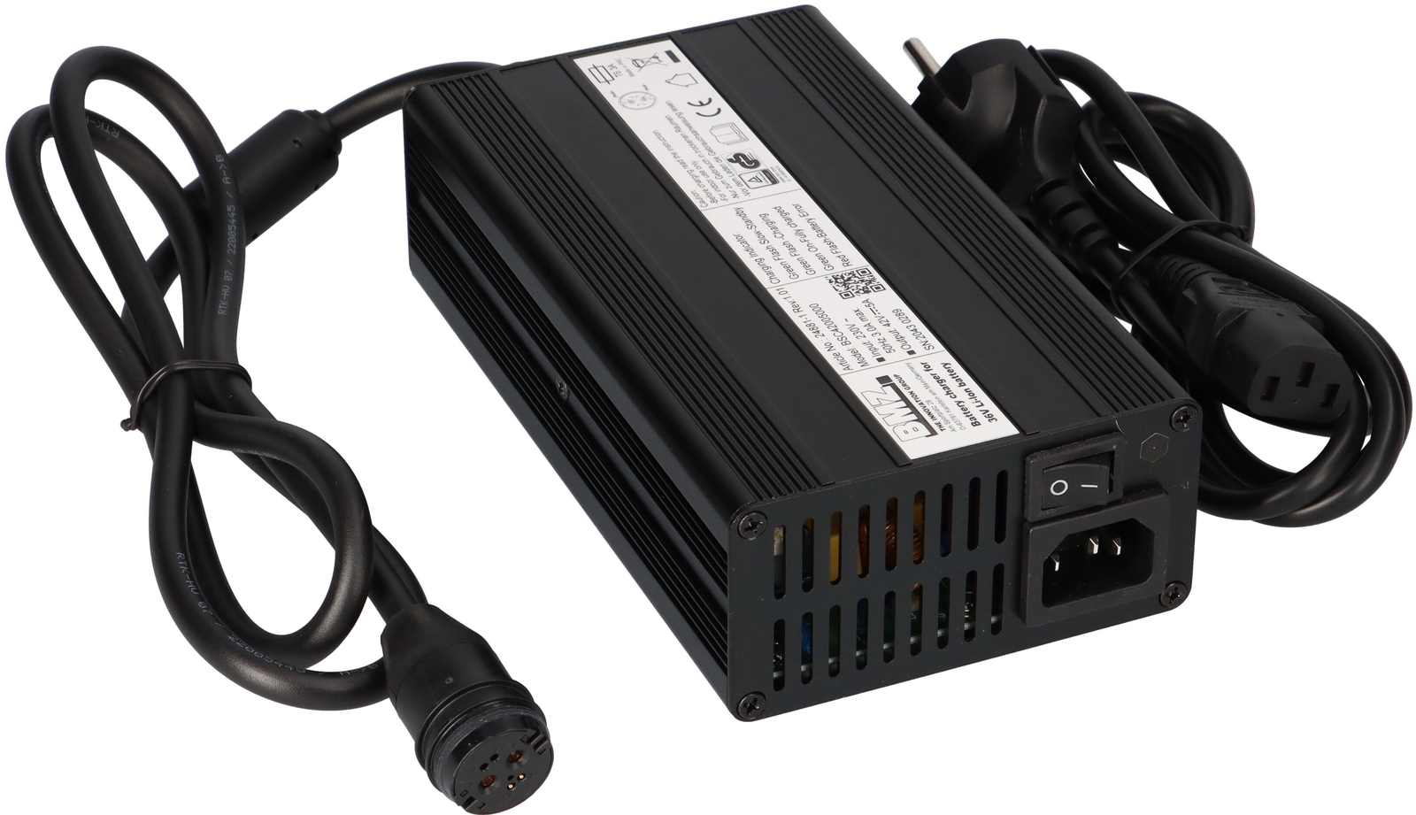 Caricabatterie Enerpower 36V 2A Per Bici Elettriche Kalkhoff - Sostitutivo Derby Cycle Impulse - Foto 3