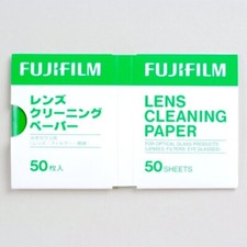 Brand New Unused Fujifilm Lens Cleaning Paper Wipe Tissue Filter Eye Glasses