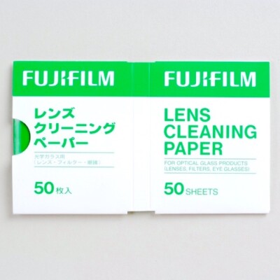 Brand New Unused Fujifilm Lens Cleaning Paper Wipe Tissue Filter Eye Glasses