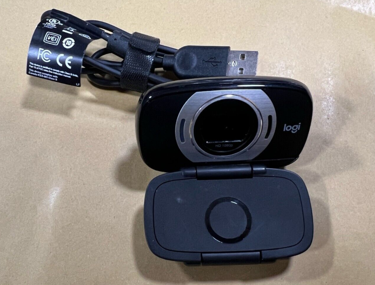 Logitech C615 Portable HD Webcam 1080p/30fps USED/No box