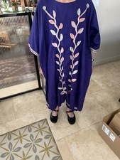 Vintage African Bambara Woman  s Boubou From Mali 1991 With Trousers. Small.