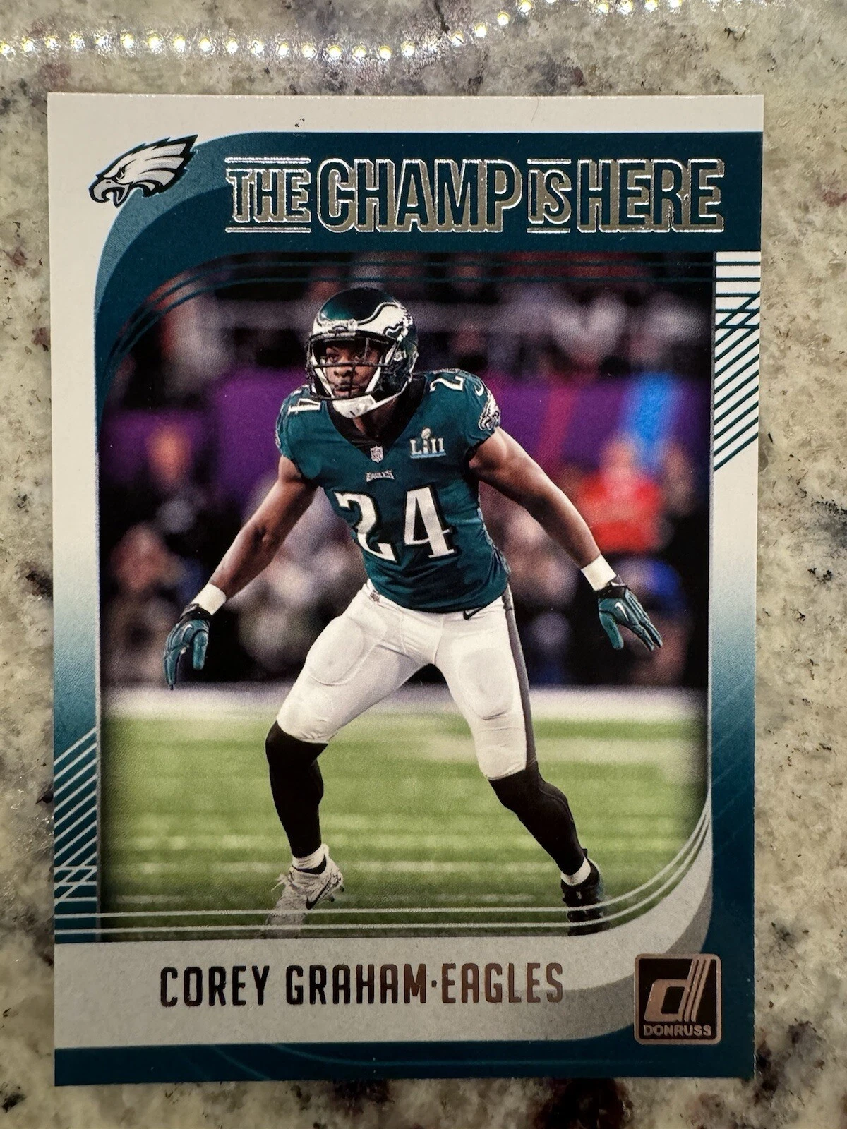 Corey Graham trading card