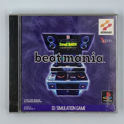 Beatmania Sur PS1 – Konami 1ère Édition – Jeu Complet (Boîte + Notice) – PAL
