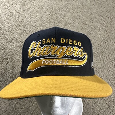 帽子 SAN DIEGO Chargers vintage 90s VTG San Diego Chargers Hat Cap Mens Blue Script Starter The