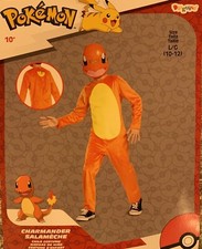 Pokemon Charmander Disguise Costume - Kids - Size L 10-12 