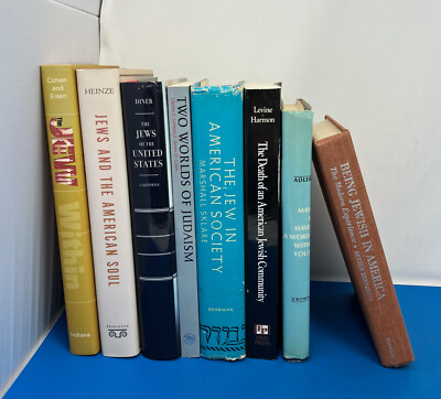 American Judaism United States Book Lot of 8 Diaspora Gift