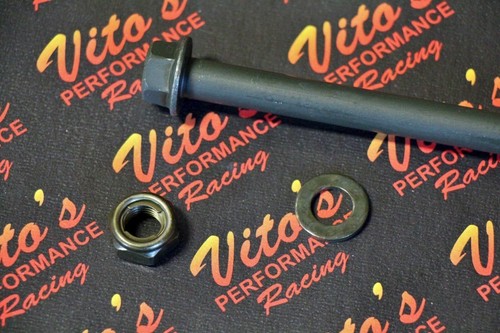 2 x Vito's upper a-arm mounting bolt + nut Yamaha Banshee YFZ450 Raptor 700 - Picture 5 of 5