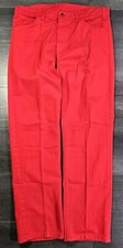 VTG Levis 505 Jeans Men 38x32 Red Streetbrights 80s 90s USA Made School 2885