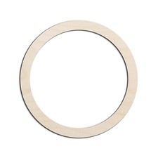 Circle Frame Ring Laser Cut Out Unfinished Wo...
