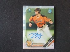 Joey Bart 2019 Bowman Chrome Auto Autograph
