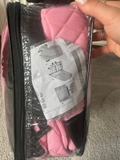 Pink And Black Car Seat Covers Universal For All Car Types Never Used