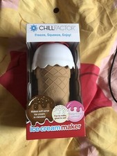 Brand New Ice Cream Maker By Chill Factor Squeeze Cup Vanilla Pink Top 3+
