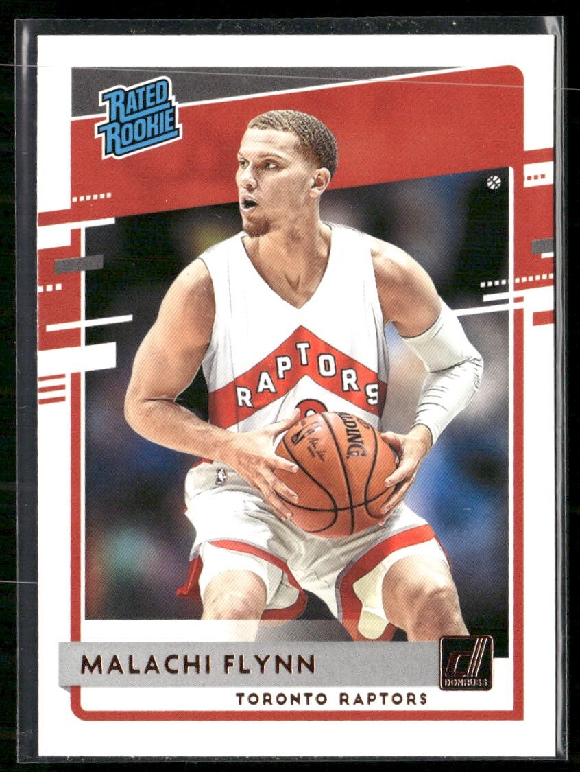 2020-21 Panini Donruss - Rated Rookies #215 Malachi Flynn (RC)