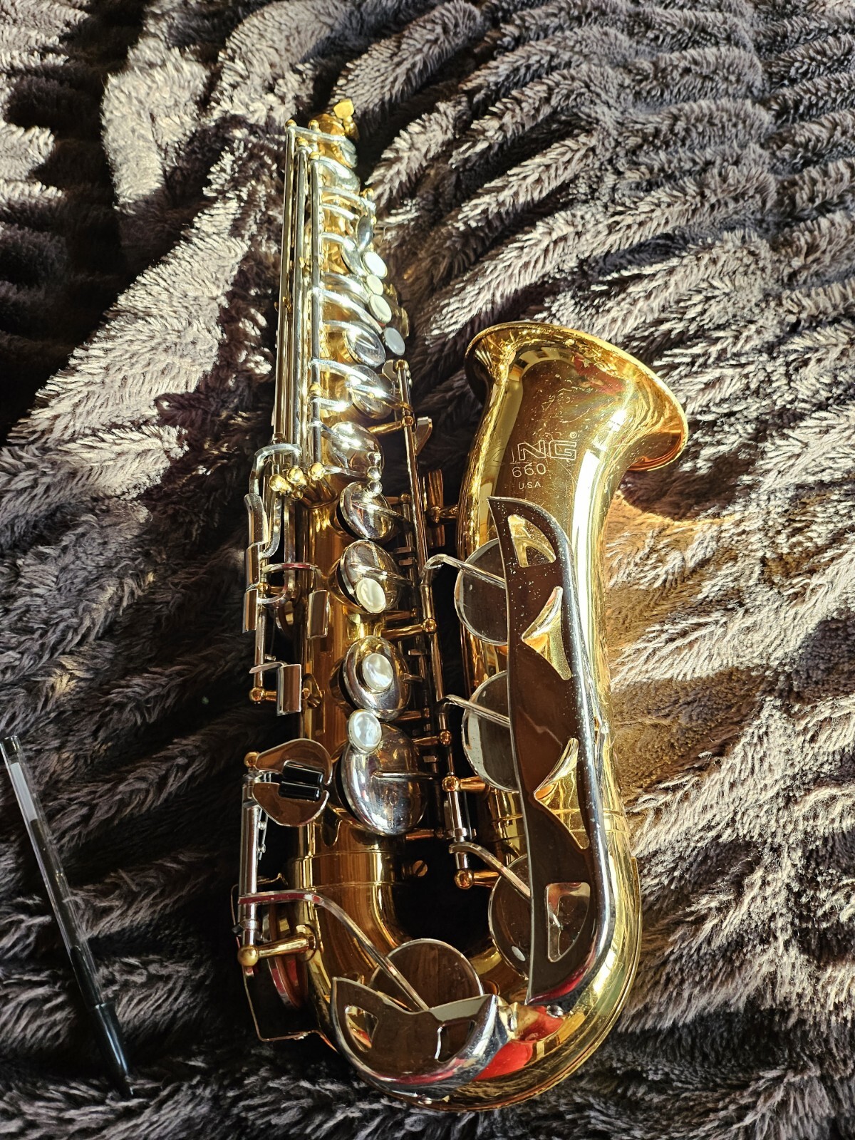 Vintage KING 660 Alto Saxophone With Soft Case eBay