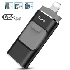 For iPhone Android Photo Stick 2TB 1TB 512-64GB Flash Drive OTG Smart Phone