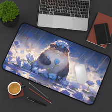 Kawaii Animal Desk Mat, Cute Large Mouse Pad, Kawaii Gaming Mouse Pad