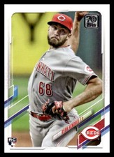 2021 Topps Update Ryan Hendrix #US37   Cincinnati Reds   Baseball Card