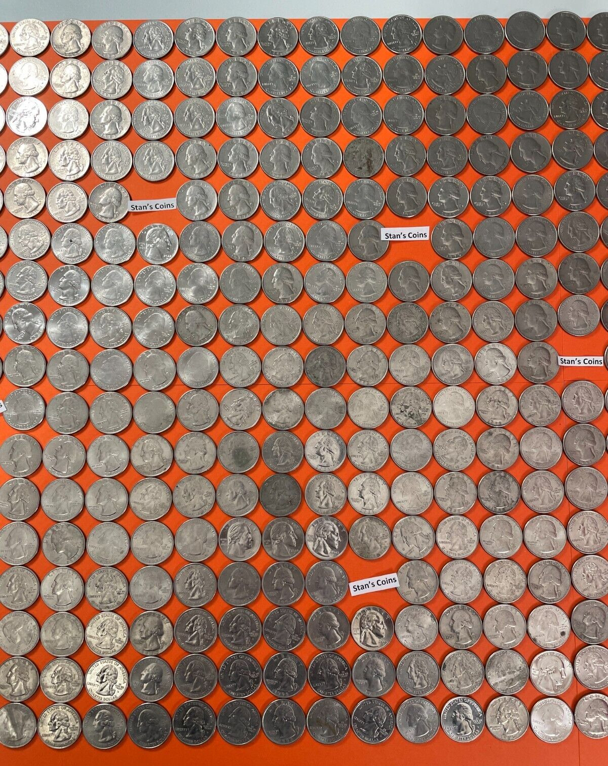 $150 Of Laundry Quarters For Laundry or Vending ~ Dated 1965-2024