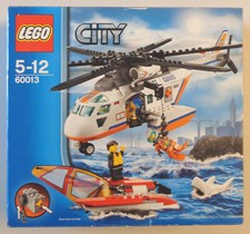 Game Play Gioco LEGO City Città 2013 Completo  Set 60013  Coast Guard Helicopter