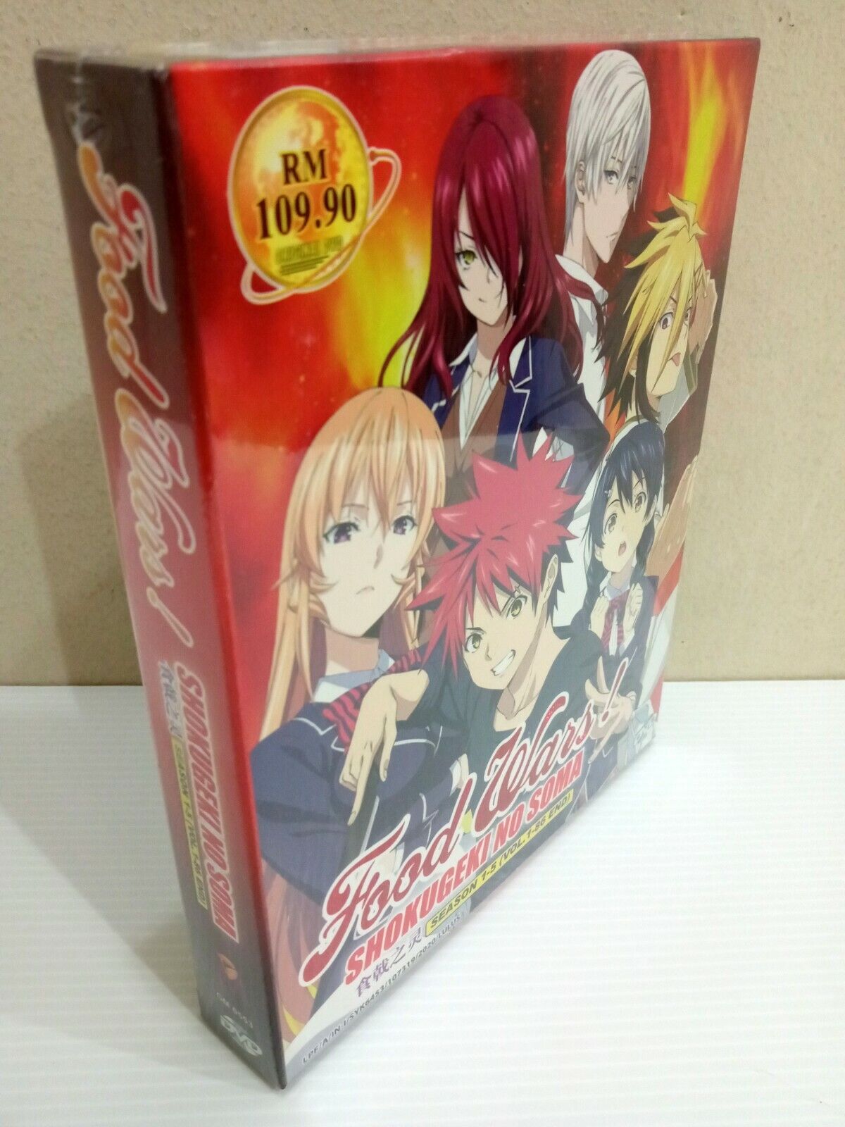 Food Wars Shokugeki No Soma Season 1-5 (DVD) for sale online