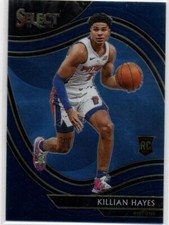 20-21 Panini Select Courtside #294 Killian Hayes DETROIT PISTONS Rookie Card 48. rookie card picture