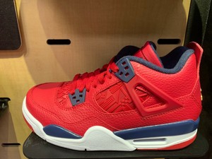 retro 4 womens red