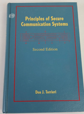 Principles of Secure Communication Systems By Don J Torrieri Second Edition