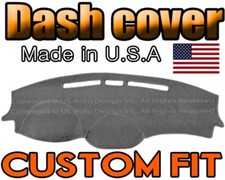 Fits 2005-2008 Jeep Grand Cherokee Dash Cover Mat Dashboard Pad Charcoal Grey