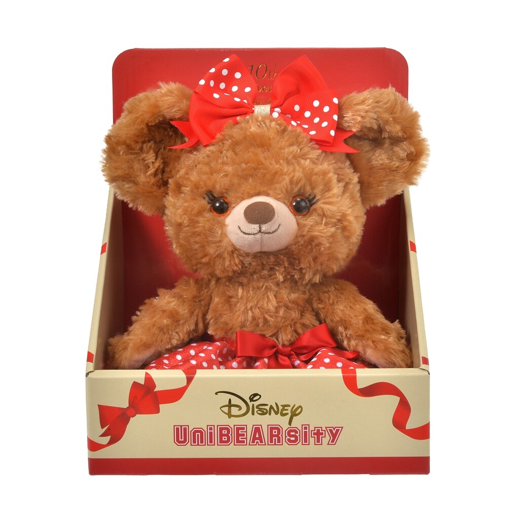Disney Store Japan UniBEARsity Mocha & Pudding Plush Doll S 10th