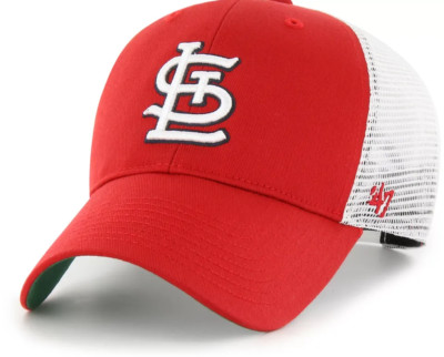 '47 Women's  St. Louis Cardinals  MVP Adjustable Trucker Hat Red One Size NWT