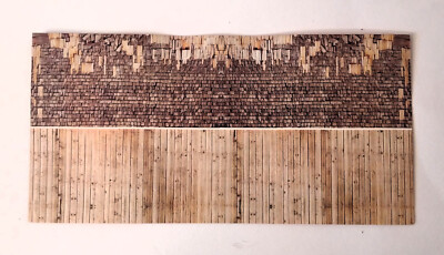 #FA 84 Faller H0 Dekor-Mauerplatte, Format 25 x 12,5 cm, selten, Neu!