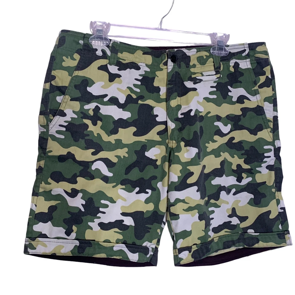 Pantalones Cortos Liquid Hombre Hombre 36 Camuflados 5 Bolsillos Puños Informales Foto 4 de 4