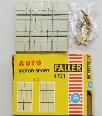 Faller AMS 4721 -- Kreuzung einspurig/zweispurig, 60er Jahre Spielzeug  (BNL452)