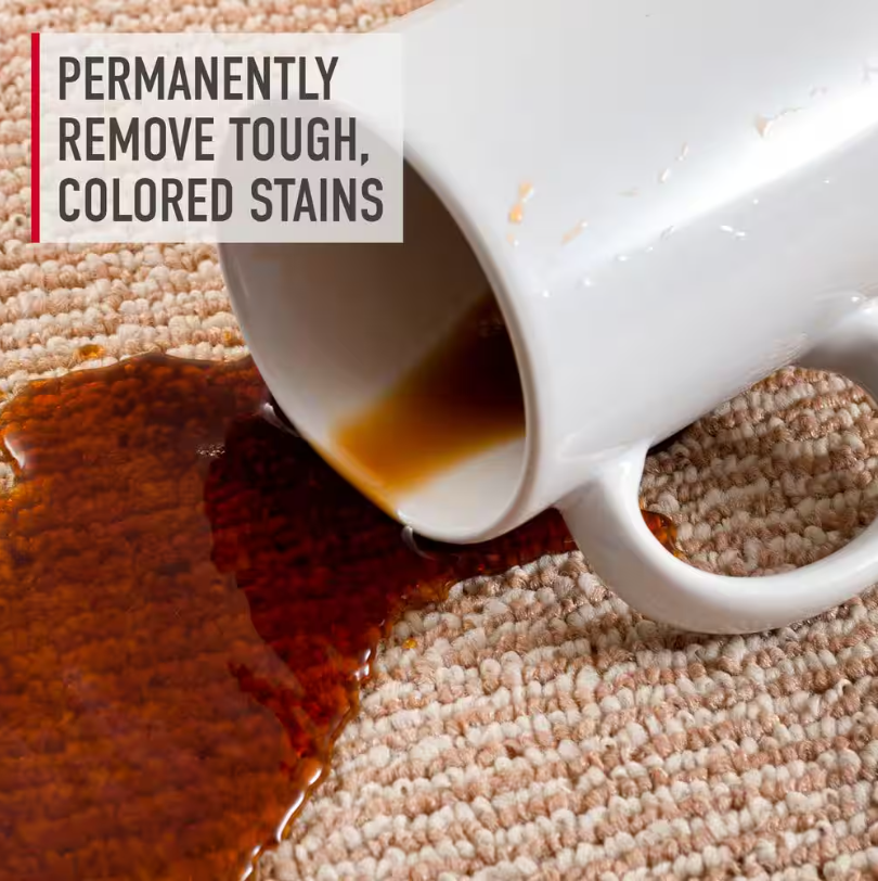 Hoover Oxy Permanent Spot and Stain Remover For Tough, Colored Stains