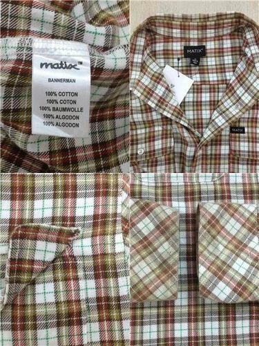 MATIX Bannerman Shirt (L) Brown - product listing photo