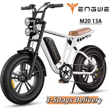 ENGWE M20 20'' Electric Bike 48V 13AH Mountain Bike Off-Road E-Bike 7 Speed