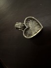 VTG red jasper pendant sterling silver — photo 3